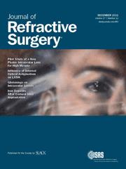 Journal of Refractive Surgery - Diciembre 2011