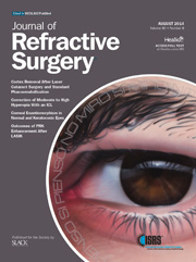 Journal of Refractive Surgery - Agosto 2014