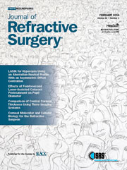 Journal of Refractive Surgery - Febrero 2016