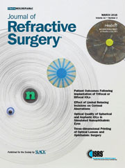 Journal of Refractive Surgery - March 2016