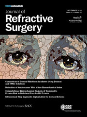 Journal of Refractive Surgery - Diciembre 2016